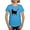 Caribbean Blue, variant on CafePress - Black Cat Silhouette Women's Classic T Shirt - Women's Traditional Fit Dark T-Shirt