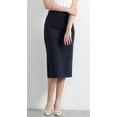 thumbnail image 2 of Women’s Classic Below Knee Pencil Skirt Stretch Line Midi Skirt of Business Casual Outfits, 2 of 5
