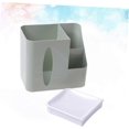 thumbnail image 4 of Multifunctional Tissue Box Square Tissue Box Decorative Paper Towel Holder Pen Pencil Container Car Box Cover Case of Paper Towels-green, 4 of 4