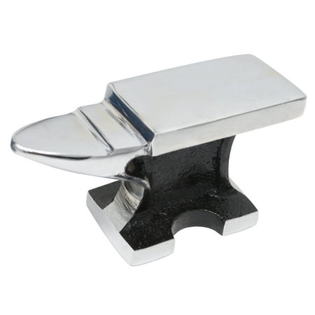 

2 Lb Steel Anvil with Chrome Finish Jewelry Making Metal Forming Tool - FORM-0014