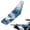 Blue Gold Abstract Ink, variant on XYZCANDO Blue Sea Turtle Print Universal Soft PU Motorcycle Seat Cover, Waterproof Dirt Bike Seat Cover Fits for CRF YZF YZ KX KLX TTR Off-Road Motocross