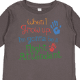 thumbnail image 4 of Inktastic Flight Attendant Future Boys or Girls Long Sleeve Toddler T-Shirt, 4 of 5