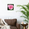 thumbnail image 2 of 3dRose, Pink Rose, 10x10 Wall Clock, 2 of 7