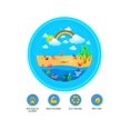 thumbnail image 2 of Large Splash Pad for Kids and Dog, (67") Backyard Sprinkler Pad Inflatable Water Pool for Summer Fun Game Boys Girls, 2 of 3