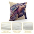 thumbnail image 4 of COMIO  Watercolor Animal Print Square Decorative Throw Pillow Case Cushion Cover, 4 of 5