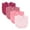 A, variant on 4Pcs Ruffled eeding Bib Soft Absorbent Baby Drooling Bib Fastener Button Design Burp Cloth for Infants and Toddler