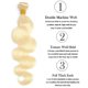 thumbnail image 3 of Hair Bundle Auokmar 613 Body Wave Blonde 22 pulgadas, 300 g, grado 8A, 3 of 7