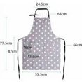 thumbnail image 2 of Delantal de Estrellas Grises con Bolsillo, Delantal de Cocina de Algodón de Poliéster Ajustable para Mujeres y Hombres, Delantal de Cocina Delantal de Mujer y Hombre Delantal de Barbacoa Delantal con, 2 of 5