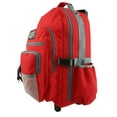 thumbnail image 5 of K-Cliffs Unisex Heavy Duty Rolling School Backpack  in Red, Teen-Adult, 100% Polyester, 5 of 11