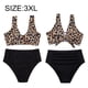 thumbnail image 2 of Traje de baño de verano con nudo de leopardo sexy para mujer de gran tamaño, 2 of 7
