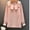 Pink, variant on nvzhuang Toddler Baby Girls Casual Top, Kids Long Sleeve O-Neck Ruffle Solid Color Blouse