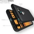 thumbnail image 3 of TUDIA Merge, Dual Layer Case Designed for LG V35 ThinQ (Matte Black), 3 of 5