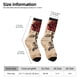 thumbnail image 2 of Fotbe Vintage Rose Botanical Art Calcetas Largas con Estampado para Hombre y Mujer – Calcetas de Compresión Transpirables y Elásticas, Viajar y Uso Diario Talla 5-11, 2 of 6