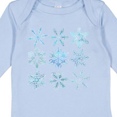 thumbnail image 4 of Inktastic Winter Snowflakes Boys or Girls Long Sleeve Baby Bodysuit, 4 of 5