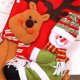 thumbnail image 5 of Medias navideñas Medias de Papá Noel Adornos para árbol de Navidad Bolsa de regalos para niños Chimenea colgante Decoración familiar Como se muestra, Como se muestra, 5 of 5