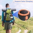 thumbnail image 5 of Jinsinto LED Solar Lights, Waterproof Camping Lantern Rechargeable flashlights with 5 Light Modes, 2400mAh USB Power Bank, Emergency Lights for Home Power Failure, Solar Camping Lights, 5 of 5