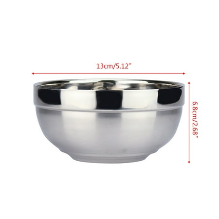 

Stainless Steel Bowl Metal Nesting Serving Bowls without Lids Container for Adults Children Dinner Serving Bowls