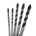 thumbnail image 4 of S SERENABLE 6-12mm Multifunctional Ceramic Wall Glass Drilling Hole Working Set Black 5PCS, 4 of 9