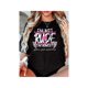 thumbnail image 1 of Women's Letter Print Graphic T-shirt, Vintage Casual Short Sleeve Tee for Summer Daily Wear, 1 of 7