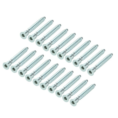 

Furniture Confirmat Screw 7x59mm Hex Socket Cap Carbon Steel 20pcs