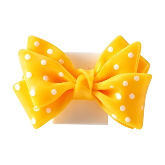 1 Pc Silicone Topper with Bow, 8mm Polka Dot Bow Straw Topper, Reusable Drinking Straw Accessory, Satin Bow Tumbler Decoration, Cute Cup Accessory for Tumblers Travel Mugs Reusable Cap