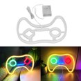 thumbnail image 1 of Neon Light, Gamepad Shape LED Neon Sign Safe Durable 200LM  for Bedroom, 1 of 8