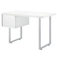 thumbnail image 4 of Modway Turn Modern Office Desk in White, 4 of 5