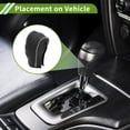 thumbnail image 3 of Unique Bargains Gear Shift Knob Cover for Honda CR-V 2008-2011 Anti-Slip Black Beige Stick Shifting Handle Protector Faux Leather 1 Pc, 3 of 6