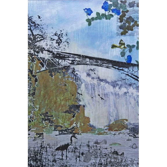 Marmont Hill "Lost Lanterns" by Tracy Silva Barbosa Painting Print on Canvas