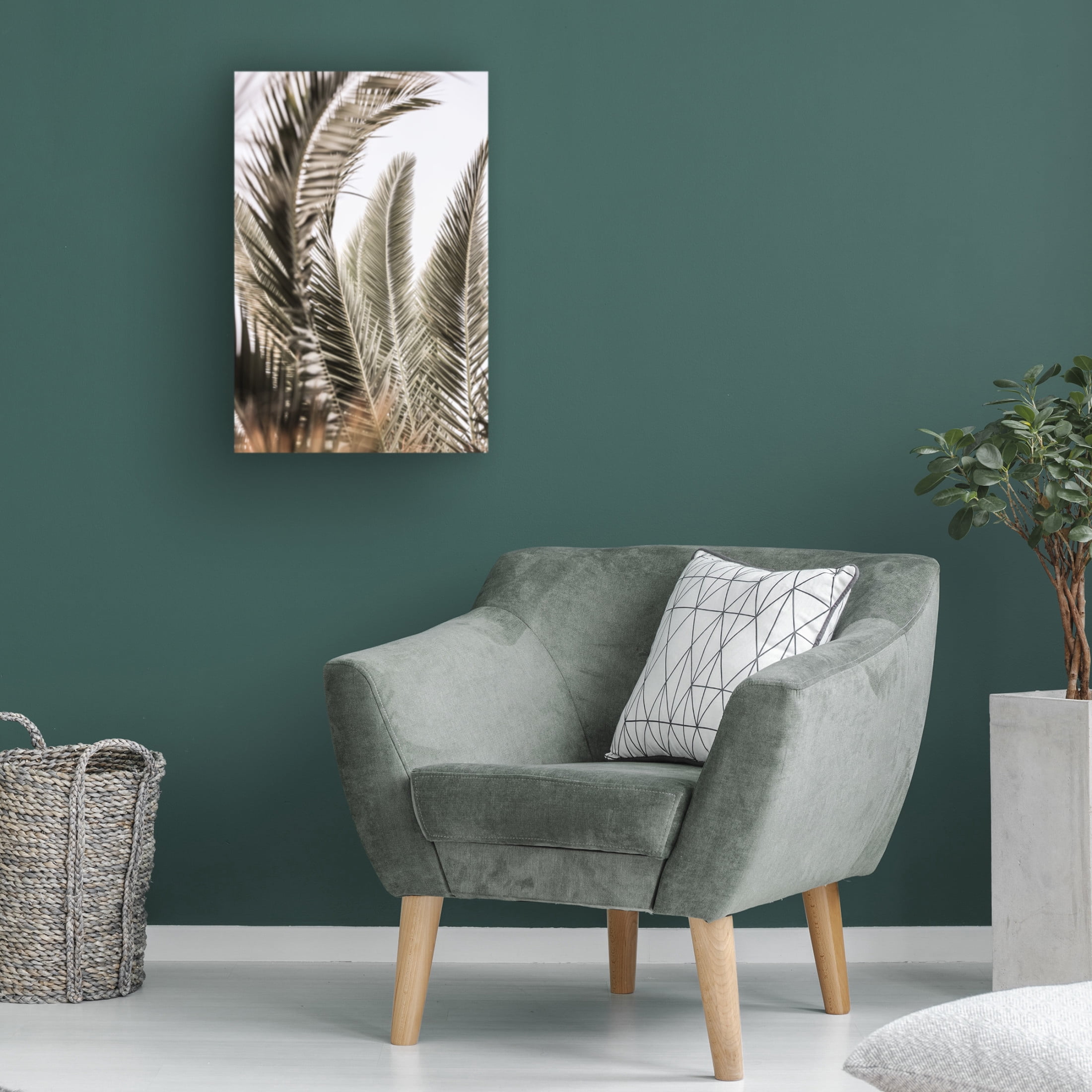 Trademark Fine Art Shot by Clint Palm Love Canvas Wall Art