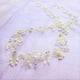 thumbnail image 2 of Accesorios para el cabello de boda, joyería de diamantes de imitación, tocado nupcial de vid, diademas de perlas, accesorios, pinza para el cabello para mujer, relleno de 35 CM, dorado, plateado, 2 of 5