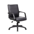 thumbnail image 1 of Scranton & Co Mid Back Executive Office Chair in Leather Plus, 1 of 7