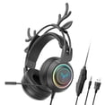 thumbnail image 1 of Earphones with Rotatable Microphone Lightweight Black, 1 of 8