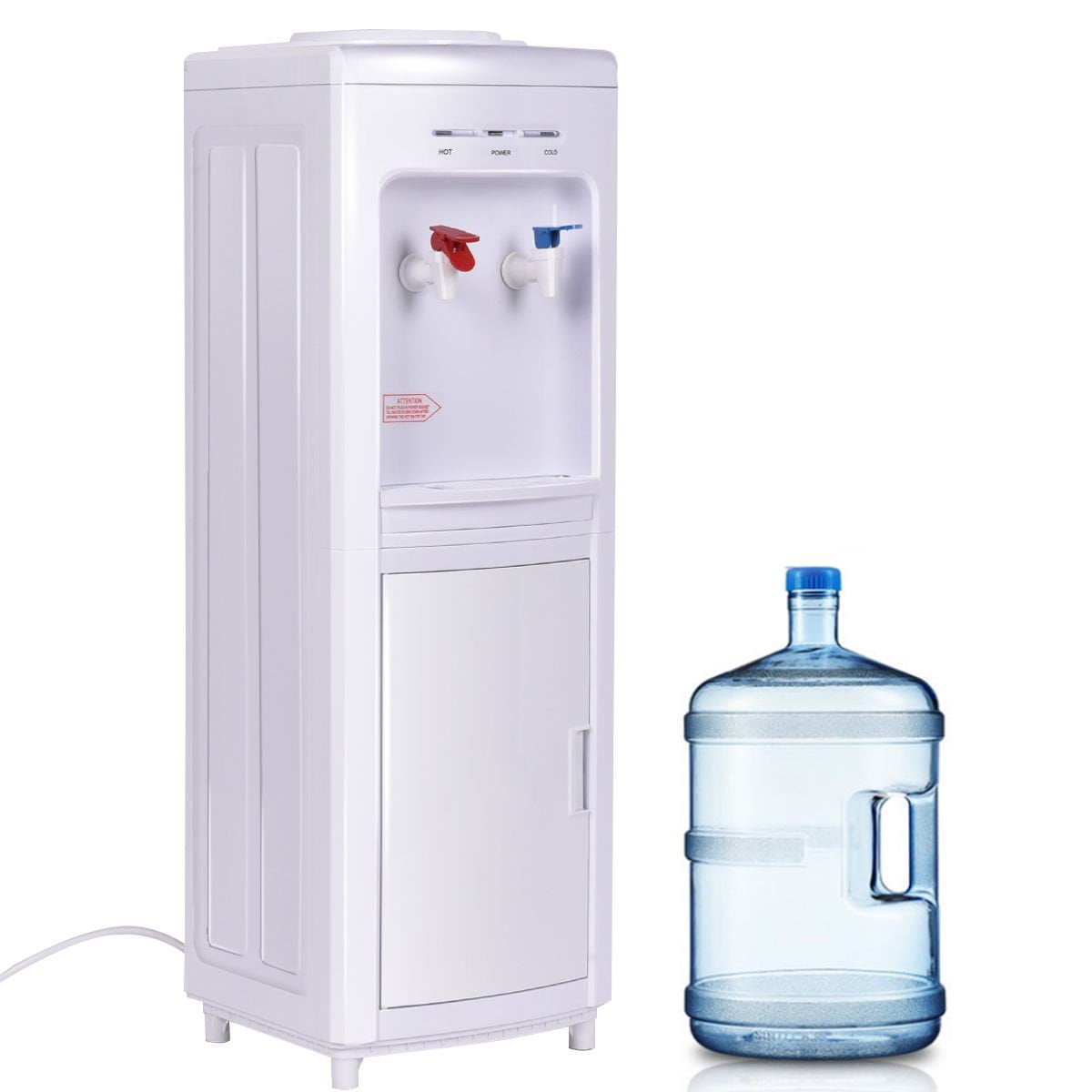 electric water cooler with fridge compressor