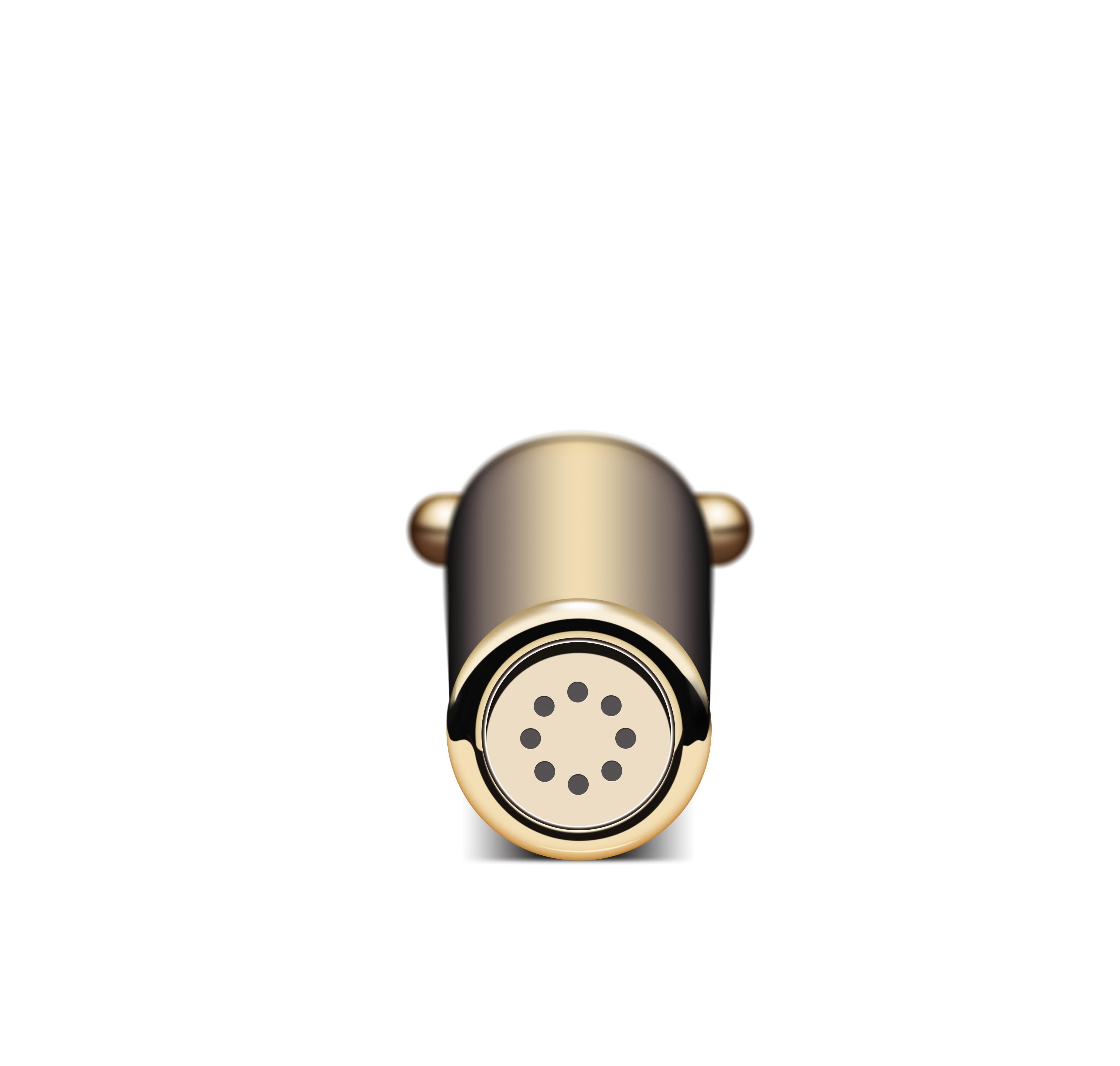 Prospera SL008 Gold Pulse Facial Massager Beauty Bar Skin Care Face Roller Massager T-Shape