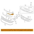 thumbnail image 3 of For 10-11 CR-V Front Upper Grille Trim Molding Chrome Passenger Side HO1213114, 3 of 5