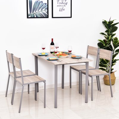Buy Homcom 5 Piece Modern Compact Kitchen Dining Room Table And Chairs Set Online In Indonesia 917020408