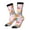 2 Black-1, variant on Tropical Plants Print Adult Socks for Men & Women,Calf Socks, Ankle Socks,Boots Socks,Breathable Casual Sock,Unisex Crew Socks