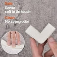 thumbnail image 3 of Baby Proofing Edge and Corner Guards, Safety Furniture Bumper with 3M Double-Sided Tape, Child Corner Protector for Fireplace, Table, Stair, Cabinet, Mothers Day(Beige White), 3 of 6