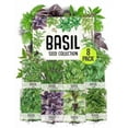 thumbnail image 2 of Seed Needs, culinary Basil Herb Seed Packet collection (8 Individual Basil Seed Varieties for Planting) Non-gMO Untreated, 2 of 4