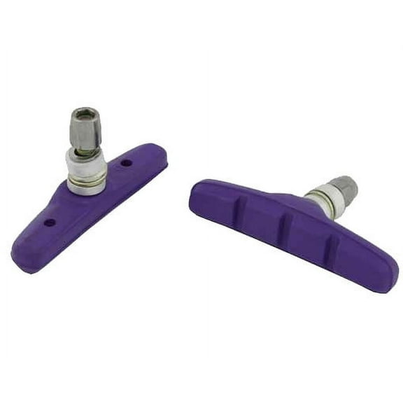 Alta Bike Brake Pads W/Nut, 70mm, (Purple)