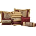 thumbnail image 3 of Nanshing Kath 15 Piece Modern Luxury Room-In-A-Bag, Wine Gold, Queen, 3 of 6