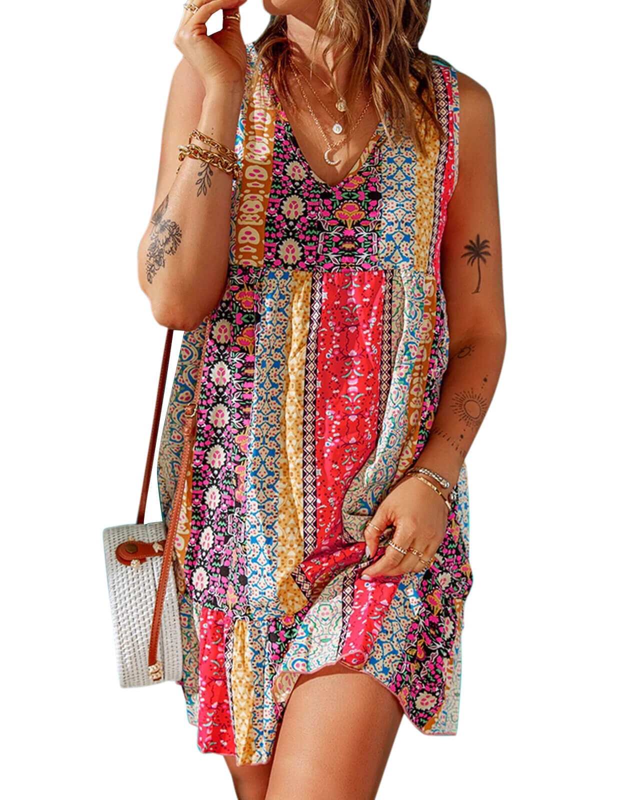Womens Swimsuit Cover Up Sleeveless Bathing Suit Cover Up Casual Beach ...