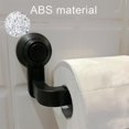 thumbnail image 3 of Pink Soporte para portarrollos de baño, ventosa de tejido, almacenamiento de toallas de baño montado en la pared, 1 Uds., 3 of 5