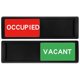 thumbnail image 1 of 2 tarjetas de estado de uso de puerta corrediza, indicador deslizante, señal de privacidad, vacante, ocupado, oficina vacante/ocupada, 1 of 6