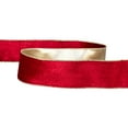 thumbnail image 4 of Northlight Club Pack of 12 Red and Gold Wired Christmas Craft Ribbon Spools 2.5" x 120 Yards, 4 of 6