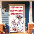 thumbnail image 6 of Guodhu 70.9x35.4 Inch Patriotic Door Curtain, Independence Day Hanging Cloth for Front Door Wall Decoration and Party Background (0.27lb)(Multicolor Z), 6 of 6