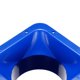 thumbnail image 4 of Conector de ducto cuadrado ABS de 4" Uxcell, brida de manguera de escape, brida de ventilación, ducto azul, paquete de 2, 4 of 5