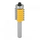 thumbnail image 1 of FingerJoint Bit, 8 Shank carpintería Cutter Rail Stile Router Bit Line Wave Type Wood Milling Knife(Multi-tooth tenon knife8X24), 1 of 8