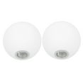 thumbnail image 4 of Monyance Lamp Cover 2pcs Lamp Shade Frosted Glass Lamp Cover Ball Lampshade Lamp Accessories(3.15X3.15X3.15Inches), 4 of 10